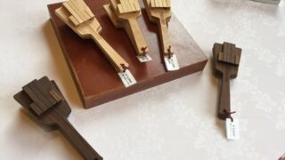 とやま自遊館オルゴールフェア（オルゴール+楽器等の木製品） に鳴子を追加出品！